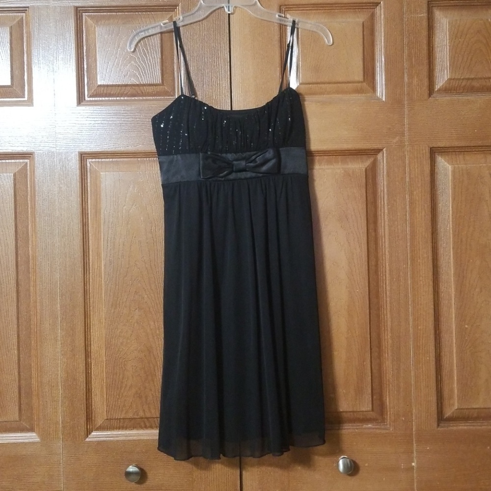 Black party dress